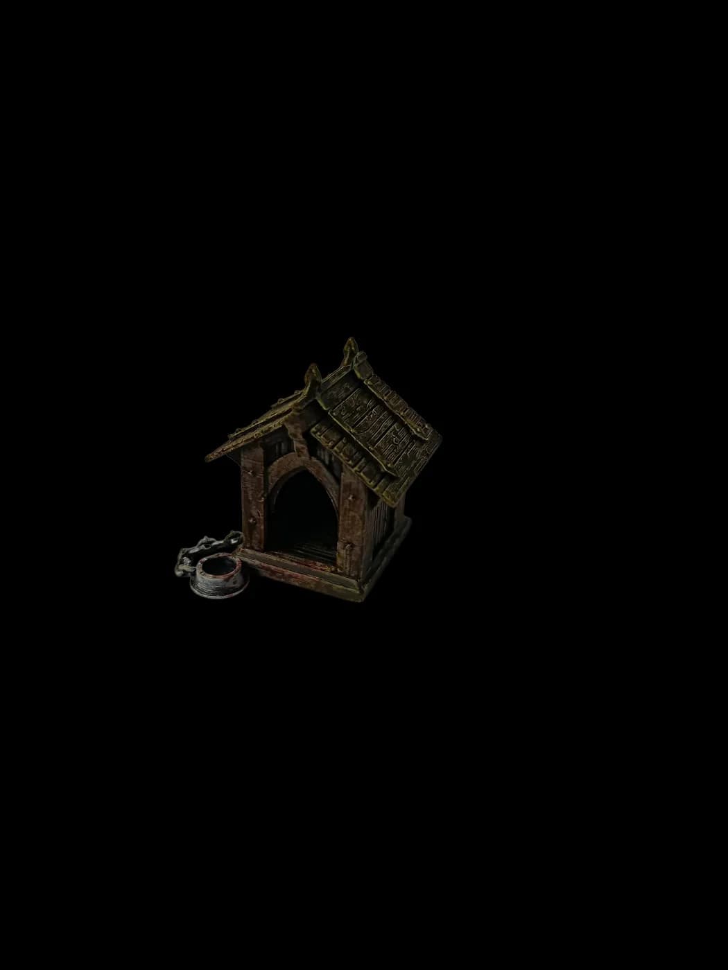 La niche de Cerbère – décor imprimé en 3D par Poil de Grim