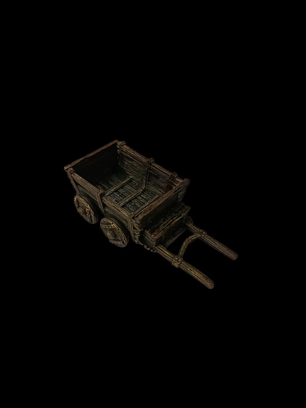 La carriole à magot – décor imprimé en 3D par Poil de Grim