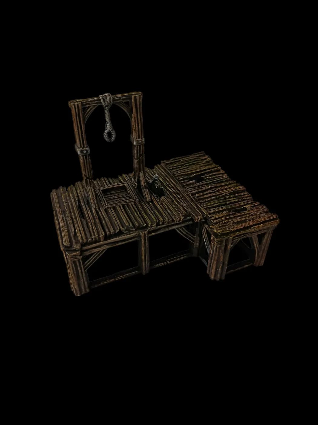Le bureau du bourreau – décor imprimé en 3D par Poil de Grim