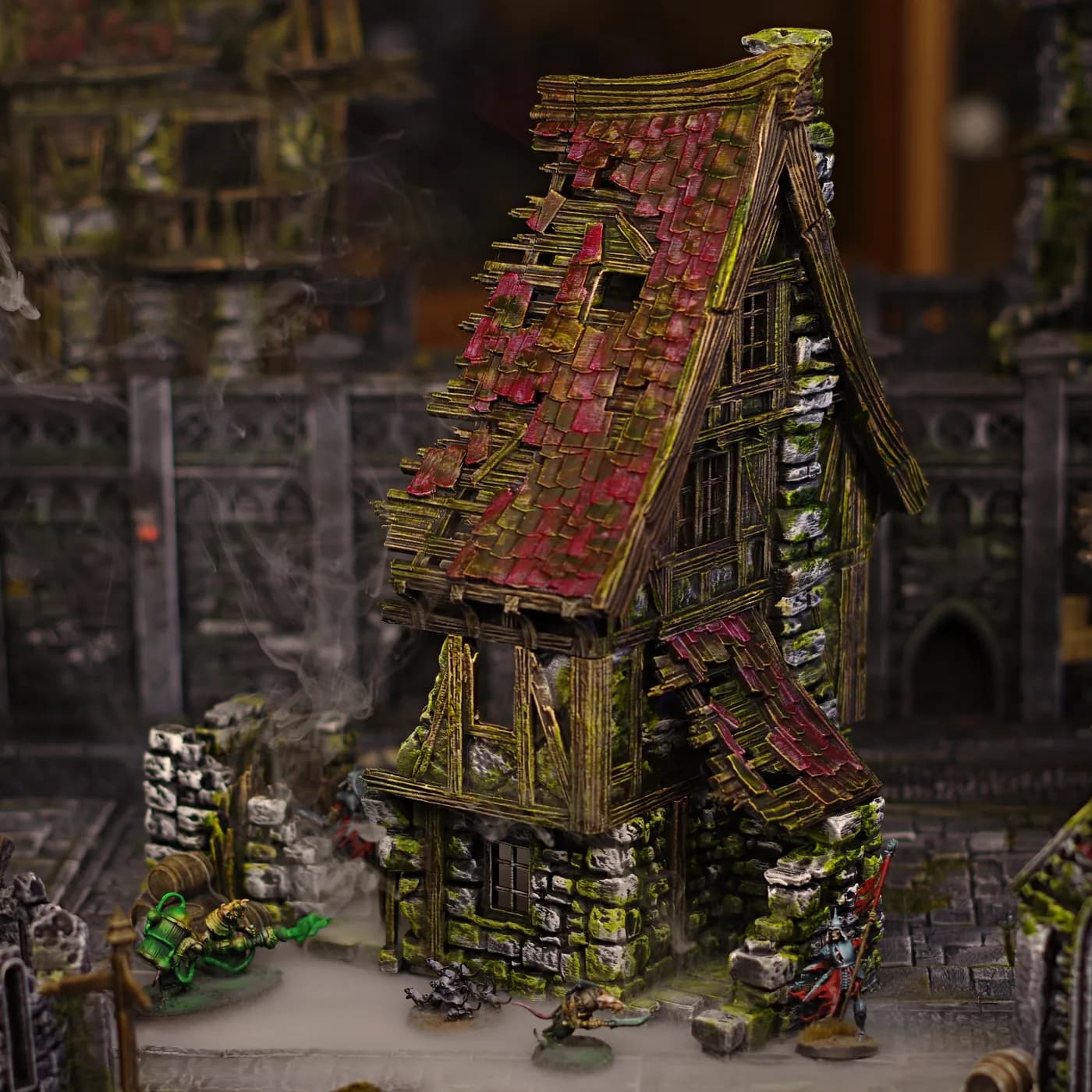L’auberge des trois surins – décor imprimé en 3D par Poil de Grim