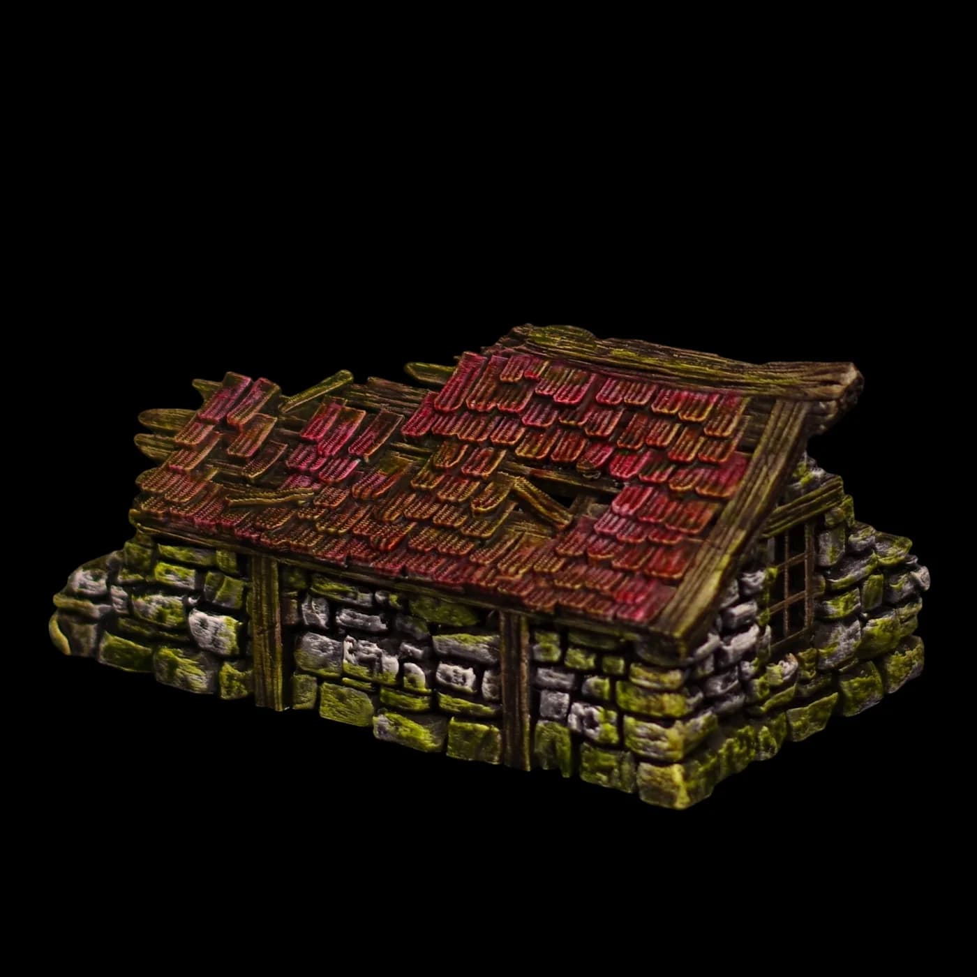 La mignonne porcherie – décor imprimé en 3D par Poil de Grim