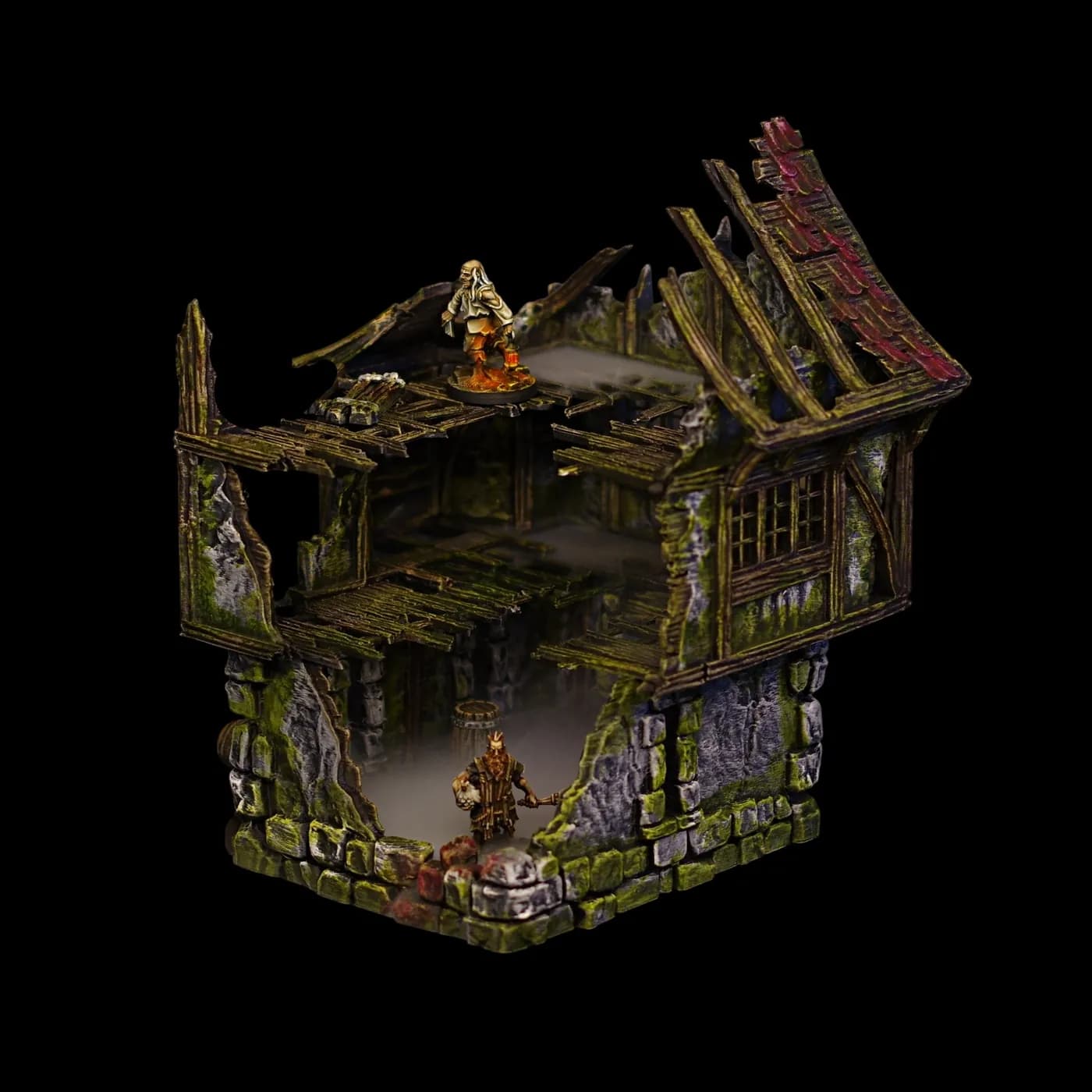 L’échoppe des passeurs – décor imprimé en 3D par Poil de Grim