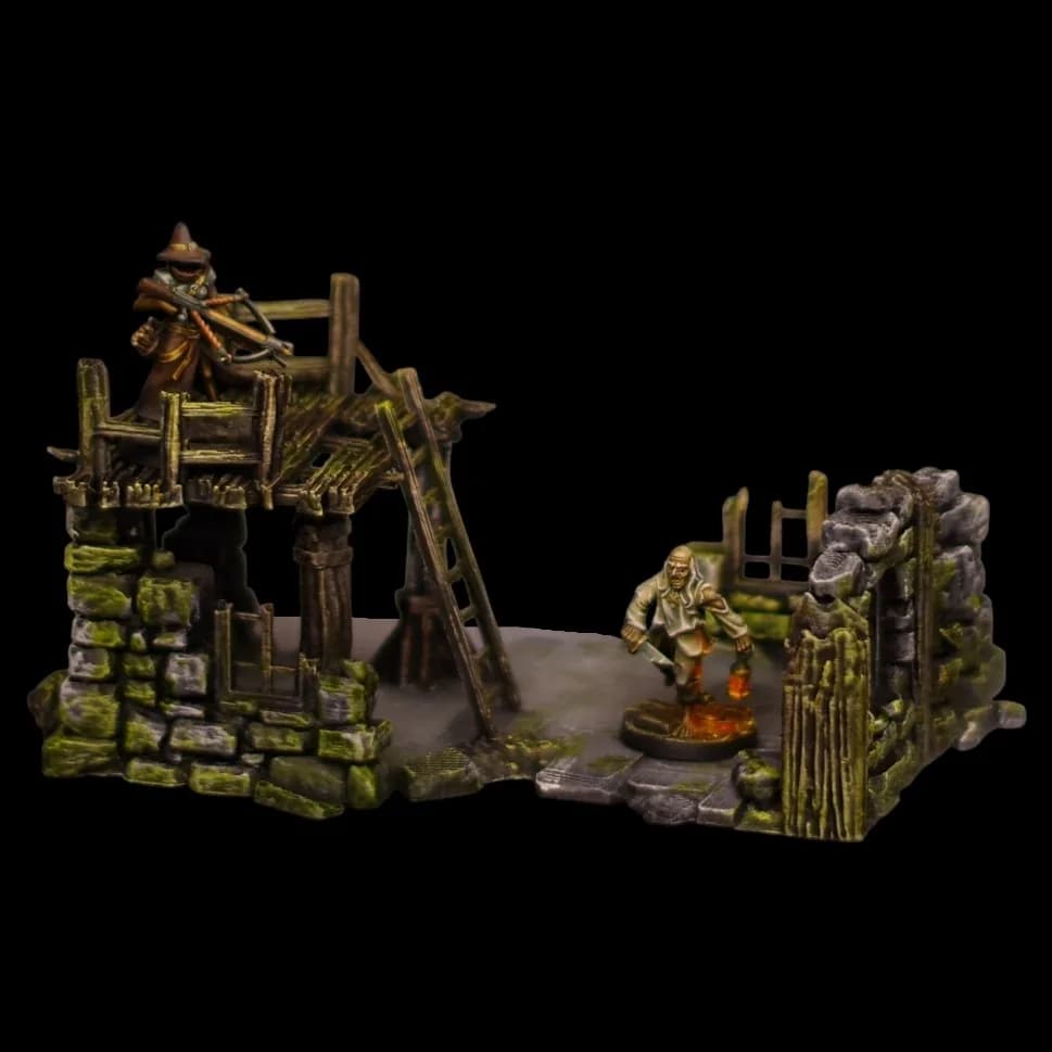 L’atelier du bourreau – décor imprimé en 3D par Poil de Grim