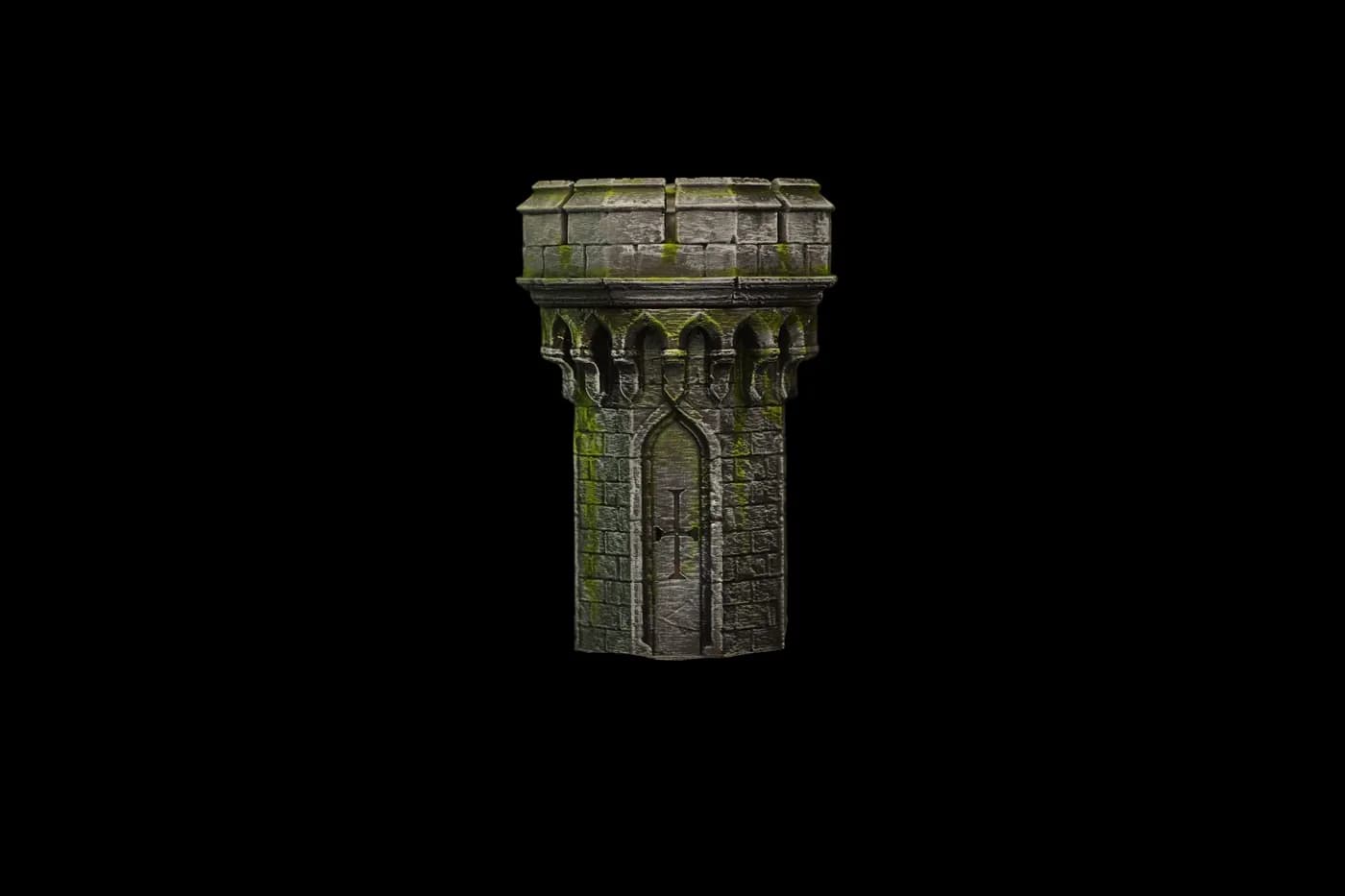 Refuges sur les remparts – décor imprimé en 3D par Poil de Grim