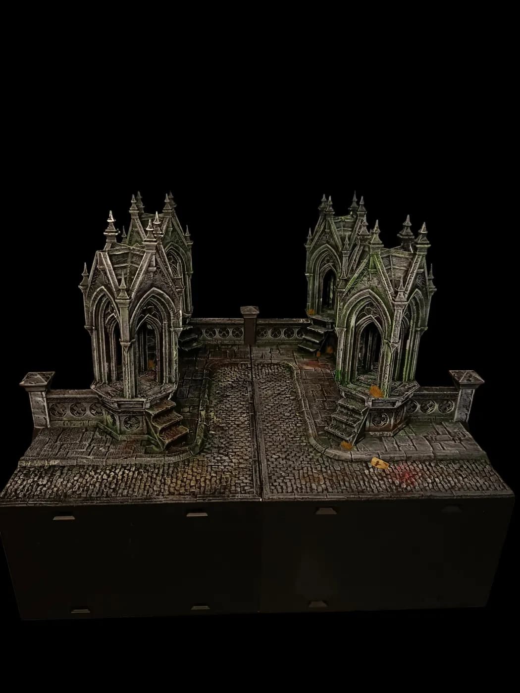 Détours sur les remparts – décor imprimé en 3D par Poil de Grim