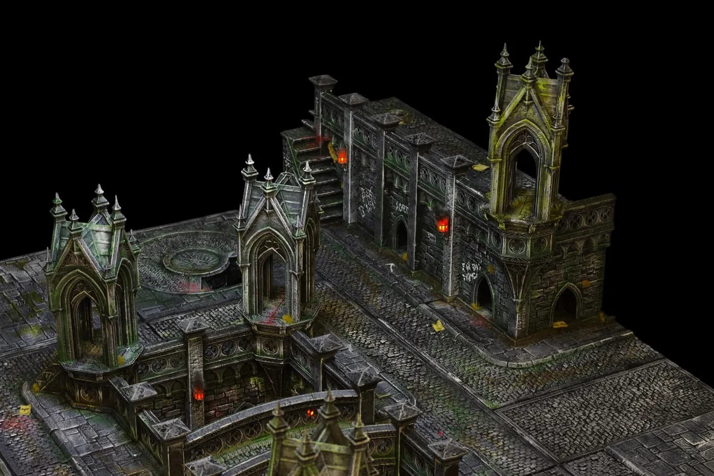 Castelombre – décor imprimé en 3D par Poil de Grim