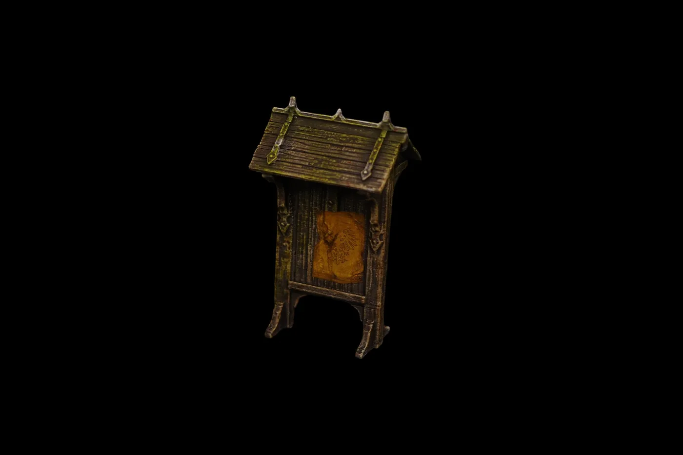 Avis de recherche en duo – décor de table de jeu pour figurines imprimé en 3D par Poil de Grim