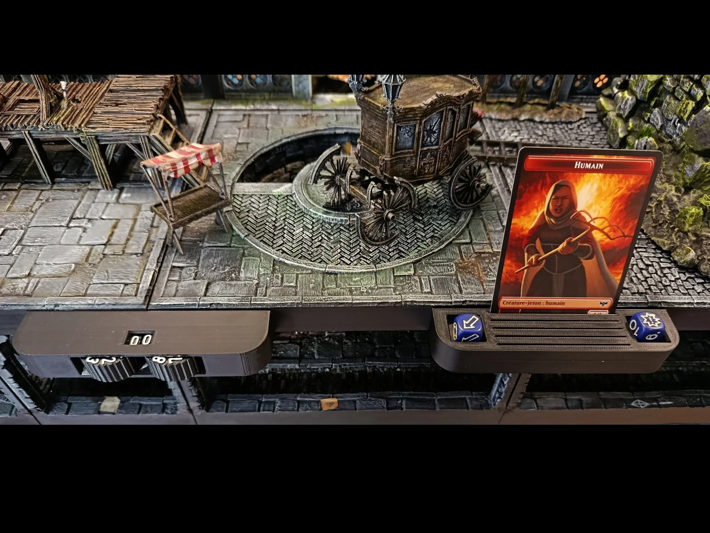 Fidèles compagnons – décor de table de jeu pour figurines imprimé en 3D par Poil de Grim