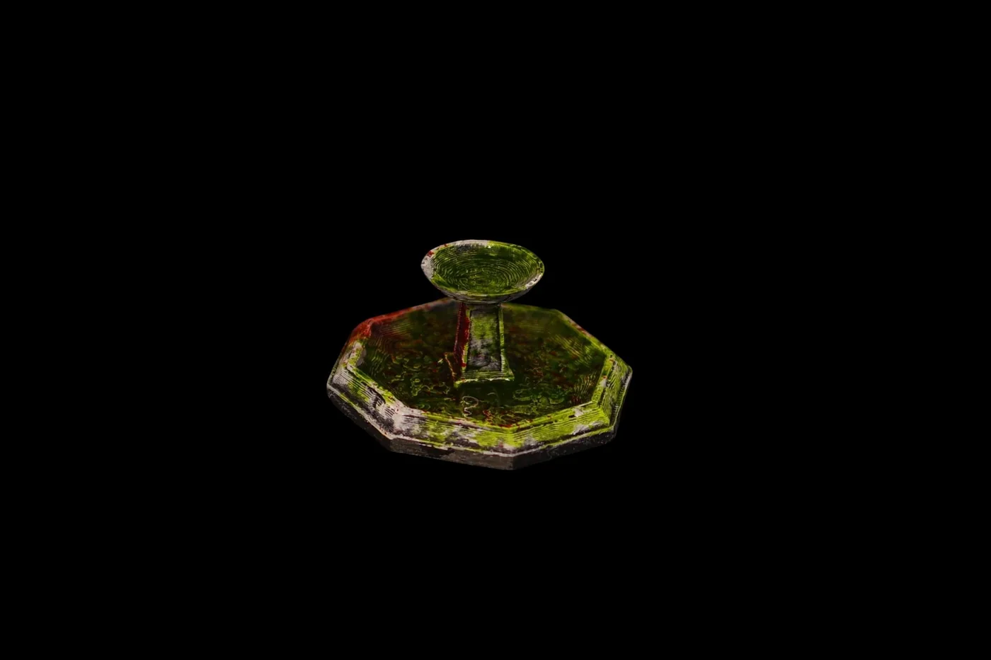 La fontaine des morts sans soif – décor de table de jeu pour figurines imprimé en 3D par Poil de Grim