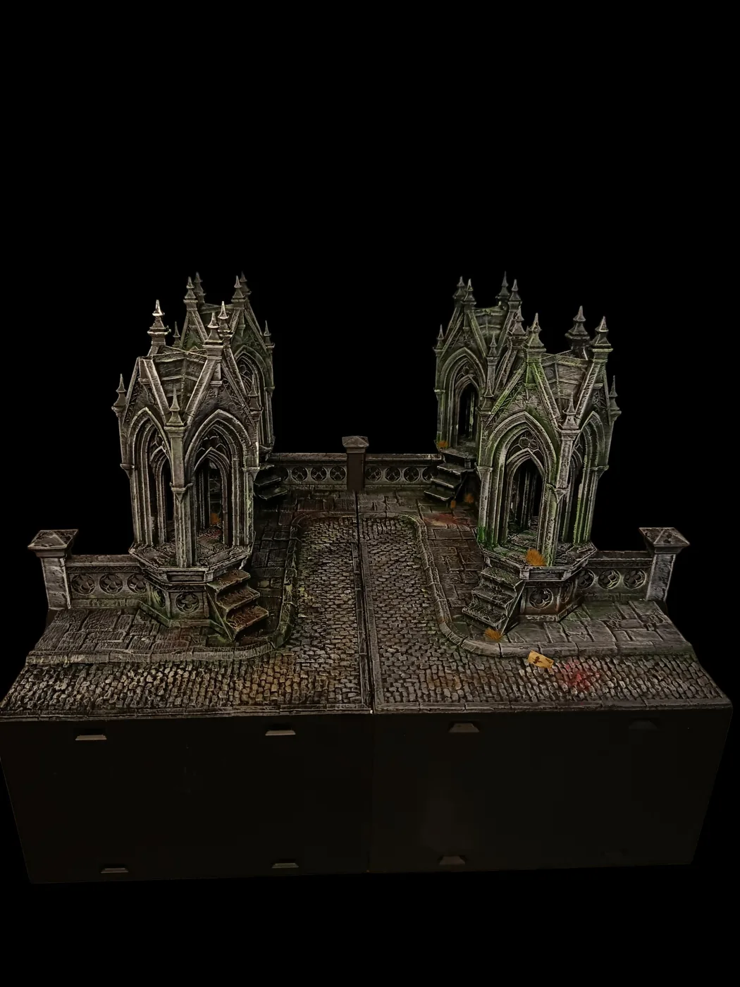 Détours sur les remparts – décor de table de jeu pour figurines imprimé en 3D par Poil de Grim