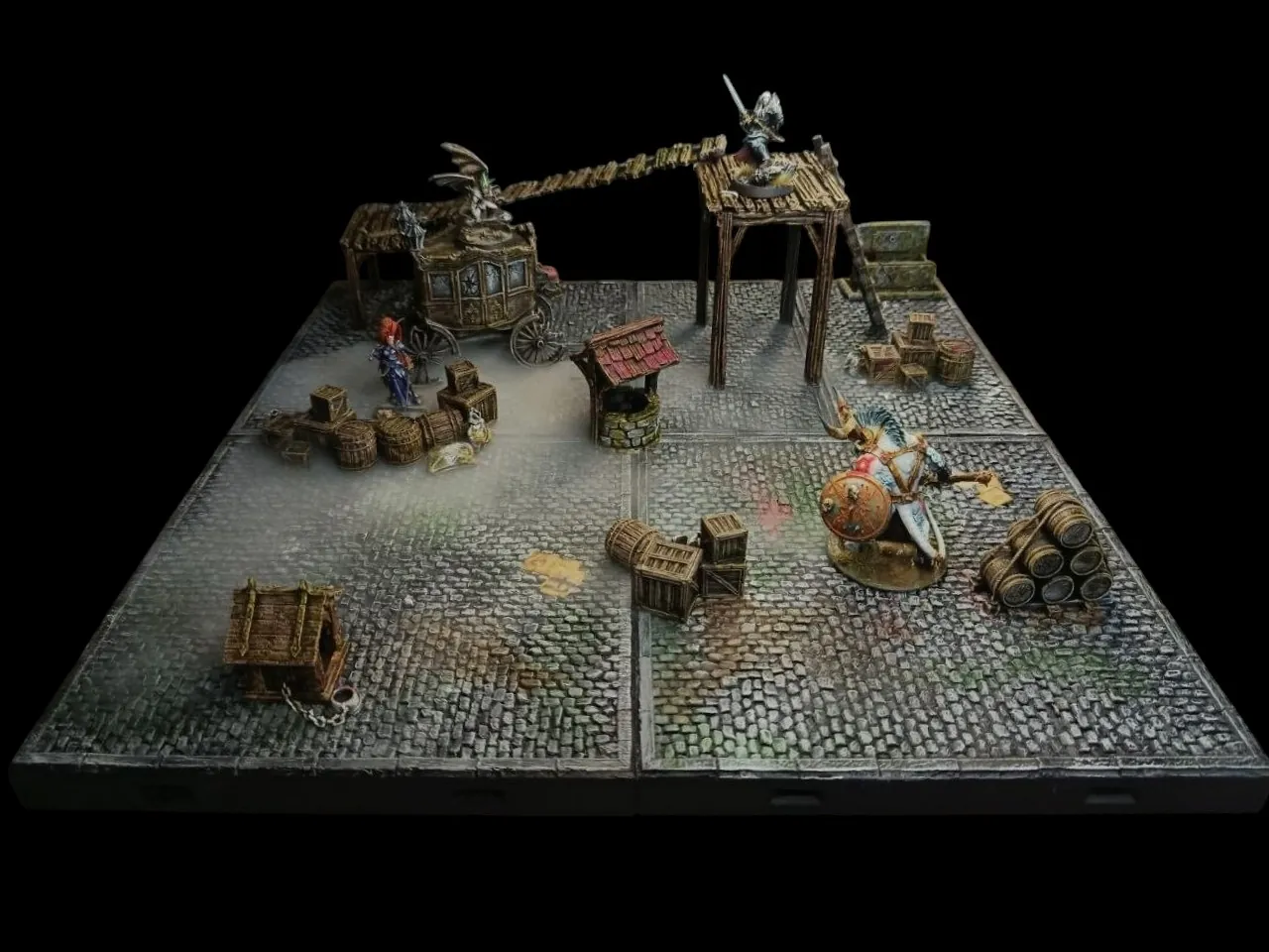Massacre dans la fosse – kit d'agrandissement pour table de jeu imprimé en 3D par Poil de Grim